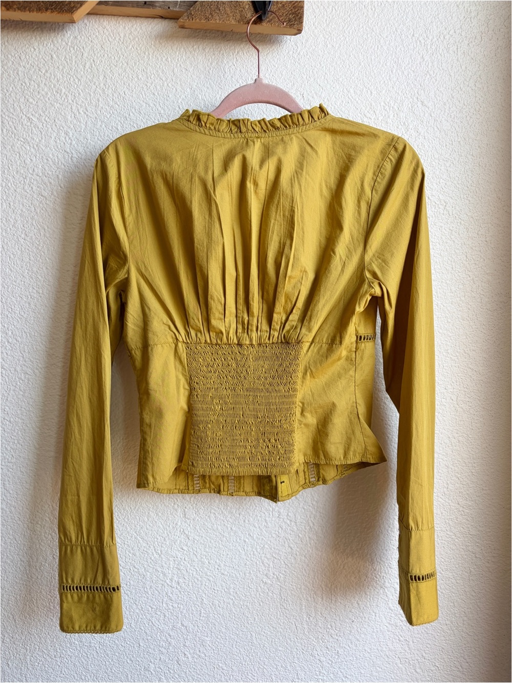 Free People Frankie Corset Top Chartreuse Small - Picture 5 of 10
